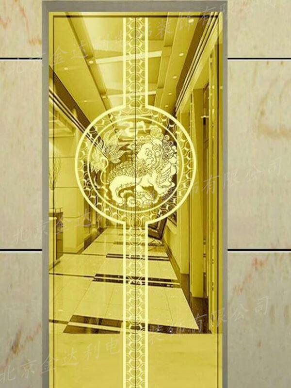 电梯门装饰
